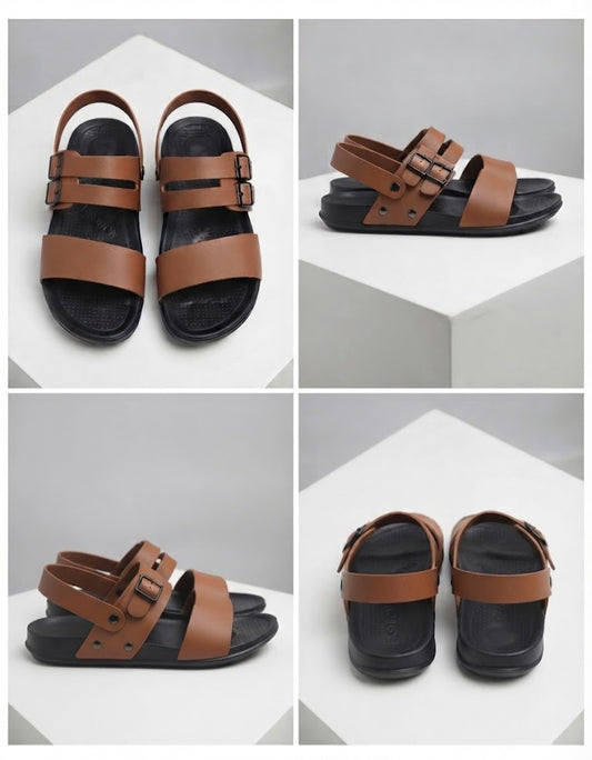 Classic Brown Casual Sandals