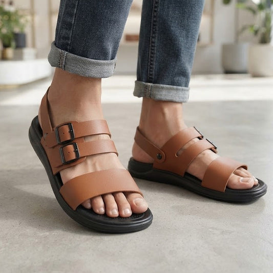 Classic Brown Casual Sandals